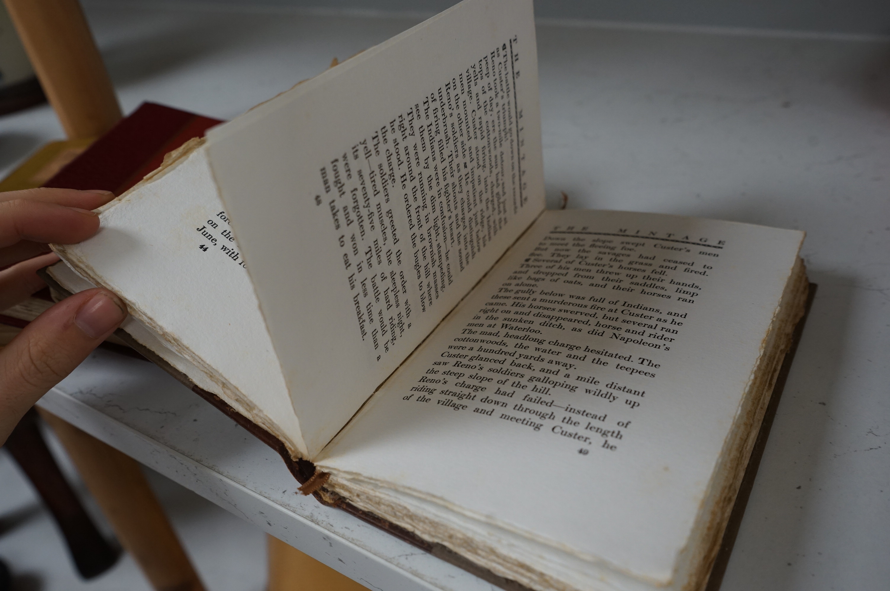 Stevenson (Robert Louis) and Lloyd Osbourne - The Wrong Box, first American edition, New York, 1889; Young, Julia Ditto - The Story of Glynne's Wife, Roycroft, New York, 1896; Lucas, E.V. - The Open Road, 1910, Hatchards